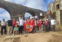 Primeira caminhada “Dar vida à nossa aldeia” organizada pelos Benfiquistas de Carregueiros