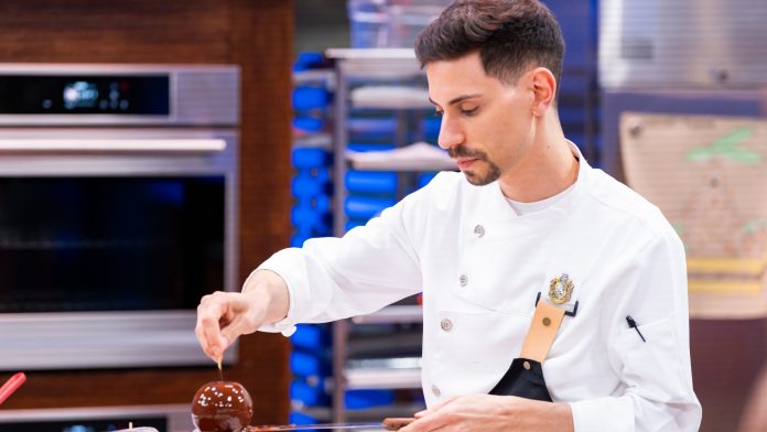 Contestant Rui Mota, as seen on Harry Potter: Wizards of Baking, Season 2.