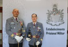 Tenente-Coronel Alexandra Nascimento é a primeira mulher na história do Exército Português a comandar o Estabelecimento Prisional Militar