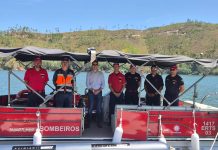 Lago Azul acolheu apresentação do dispositivo permanente de socorro aquático para a albufeira de Castelo do Bode